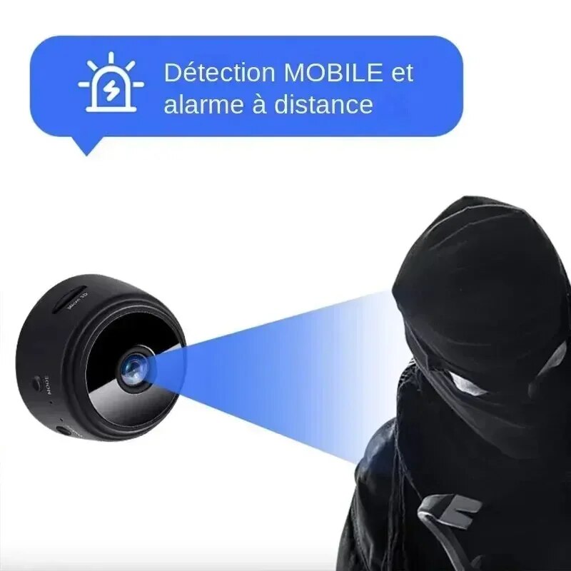 A9 2MP Mini Security Surveillance Camera - WiFi Wireless Monitoring
